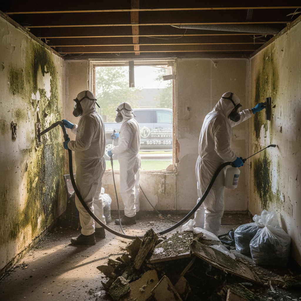 Mold Removal work by Fort Worth Mold Removal in Fort Worth